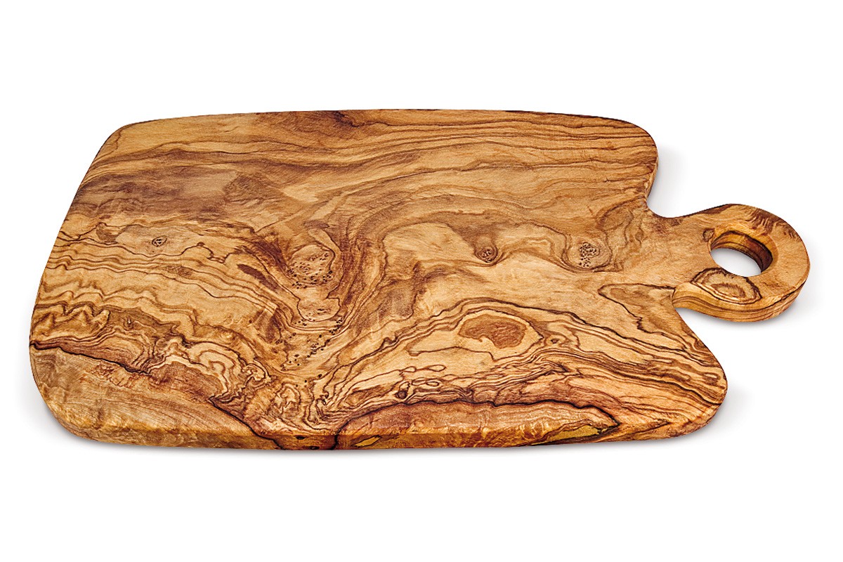 Tagliere in legno di ulivo grande - Olio Otre d'Or